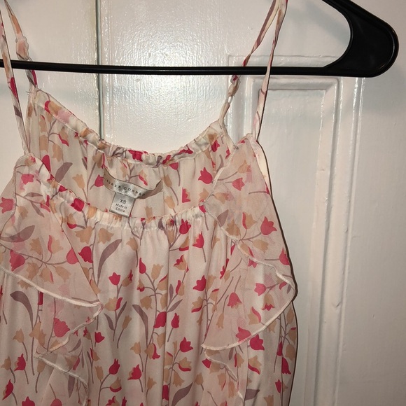 LC Lauren Conrad Ruffled Tank - Picture 2 of 8